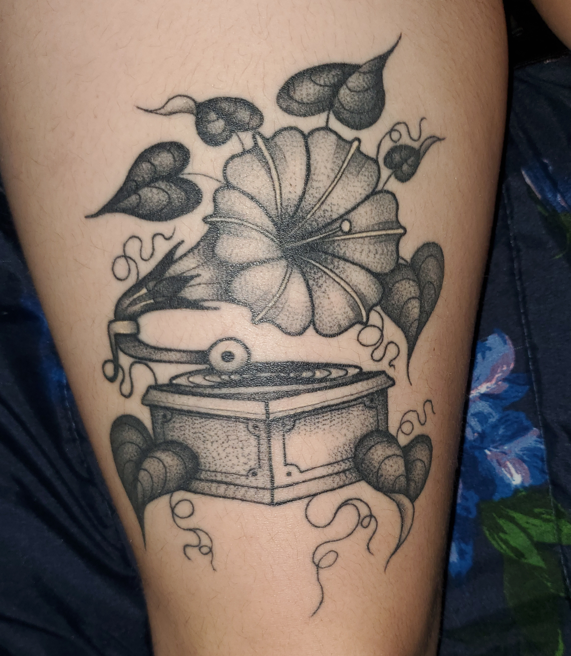 Maria's Music Tattoo